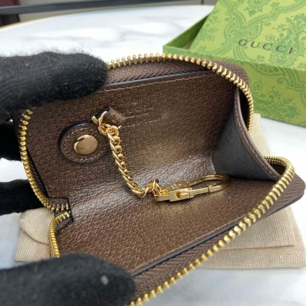 GG gucc luxury designer fashion for women wallet card holder Ophidia 10.5x 7x 2.5cm