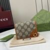 GG gucc luxury designer fashion for women wallet card holder 11x8.5x3cm