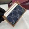 GG gucc luxury designer fashion for women wallet card holder 7x10cm