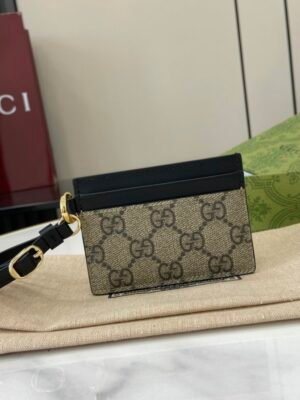 GG gucc luxury designer fashion for women wallet card holder 10x7cm