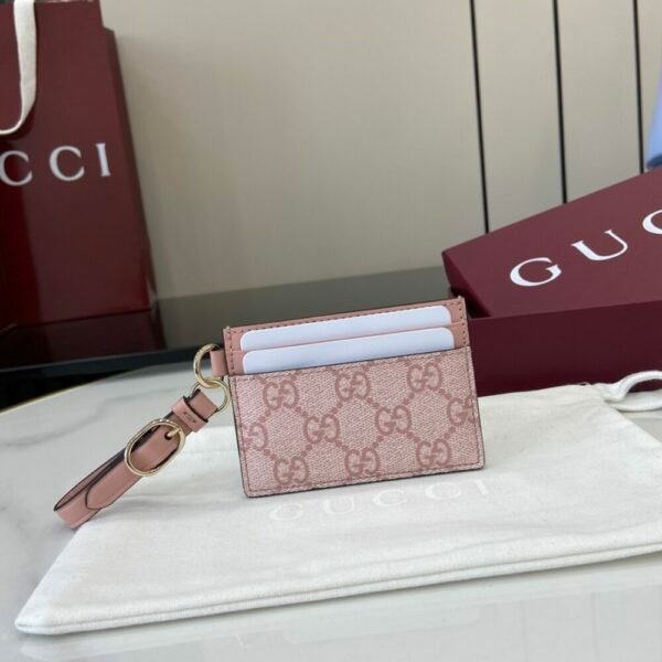 GG gucc luxury designer fashion for women wallet card holder 7x10cm
