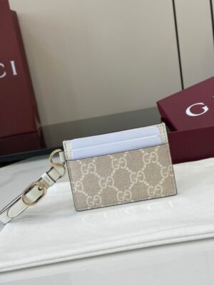 GG gucc luxury designer fashion for women wallet card holder 7x10cm
