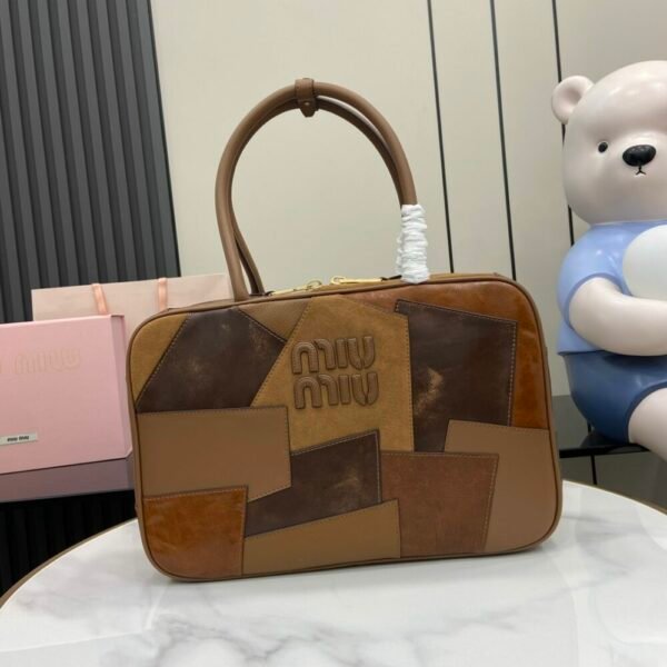 MM miuniu luxury designer fashion for women handbag shoulder bag Briefcase 34cm