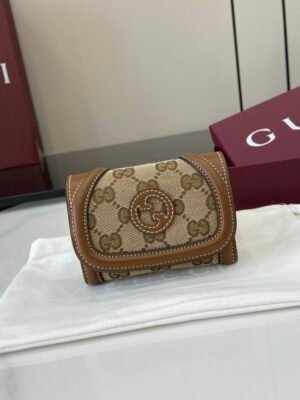 GG gucc luxury designer fashion for women wallet card holder 22cm
