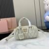 MM miuniu luxury designer fashion for women handbag Sheepskin bowling bag 22cm