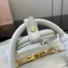 MM miuniu luxury designer fashion for women handbag Sheepskin bowling bag 22cm