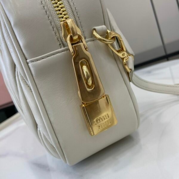 MM miuniu luxury designer fashion for women handbag Sheepskin bowling bag 24cm