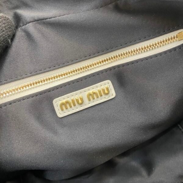 MM miuniu luxury designer fashion for women handbag Sheepskin bowling bag 24cm