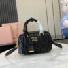 MM miuniu luxury designer fashion for women handbag Sheepskin bowling bag 19cm