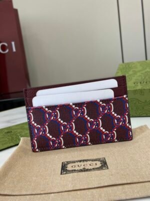 GG gucc luxury designer fashion for women Wallet Card Holder Clutch bag 7x11cm