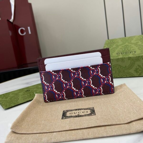 GG gucc luxury designer fashion for women Wallet Card Holder Clutch bag 7x11cm