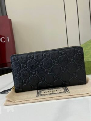 GG gucc luxury designer fashion for women wallet card holder Emblem 19cm