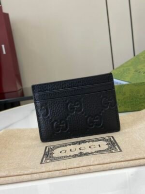 GG gucc luxury designer fashion for women wallet card holder Emblem 10x7cm