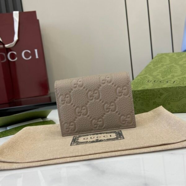 GG gucc luxury designer fashion for women wallet card holder Emblem 11x9x3cm