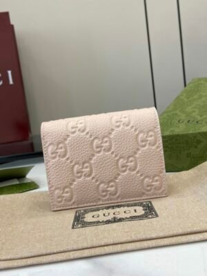 GG gucc luxury designer fashion for women wallet card holder Emblem 11x9x3cm