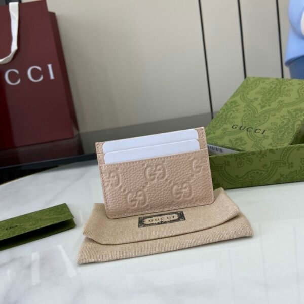 GG gucc luxury designer fashion for women wallet card holder Emblem 10x7cm