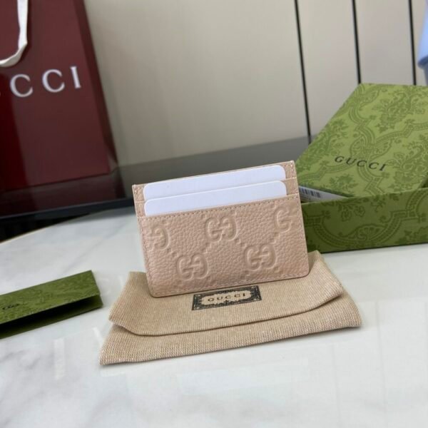 GG gucc luxury designer fashion for women wallet card holder Emblem 10x7cm