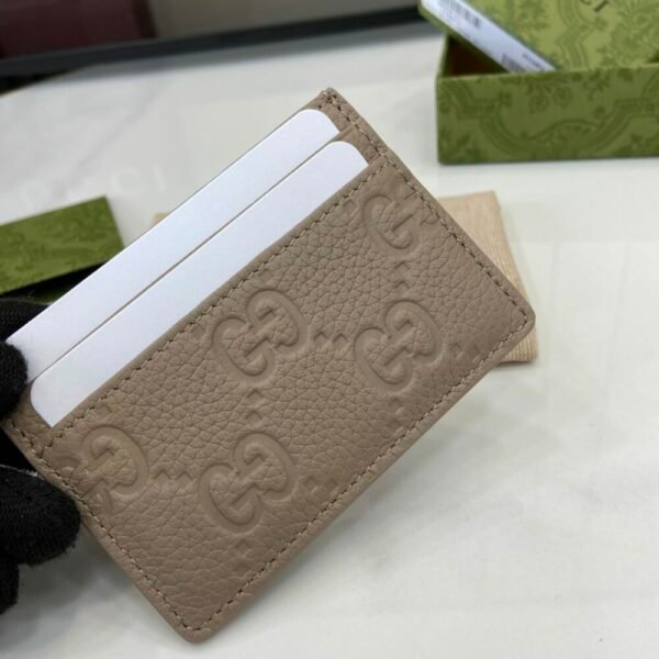 GG gucc luxury designer fashion for women wallet card holder Emblem 10x7cm