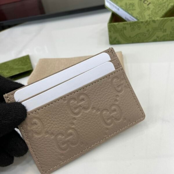 GG gucc luxury designer fashion for women wallet card holder Emblem 10x7cm