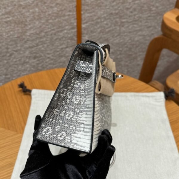 HM HRMS For Women Handbags Shoulder bags Kelly Pochette 100% Lizard