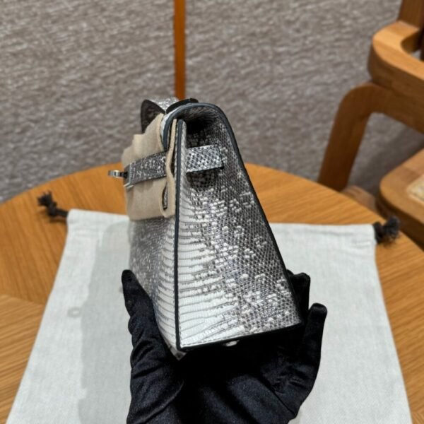 HM HRMS For Women Handbags Shoulder bags Kelly Pochette 100% Lizard