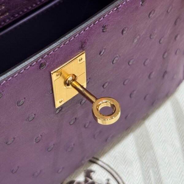 HM HRMS For Women Handbags Shoulder bags Kelly Pochette 100% KK ostrich