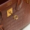 HM HRMS For Women Handbags Shoulder bags 100% Alligator Birkin 25