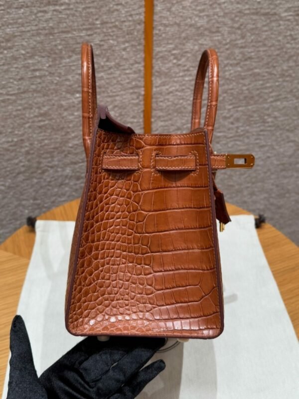 HM HRMS For Women Handbags Shoulder bags 100% Alligator Birkin 25