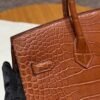 HM HRMS For Women Handbags Shoulder bags 100% Alligator Birkin 25