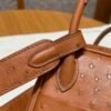 HM HRMS For Women Handbags Shoulder bags 100% KK ostrich Mini Lindy