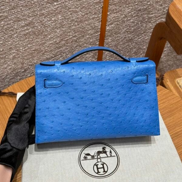 HM HRMS For Women Handbags Shoulder bags Kelly Pochette 100% KK ostrich