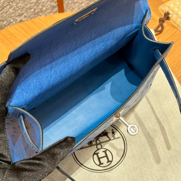 HM HRMS For Women Handbags Shoulder bags Kelly Pochette 100% KK ostrich