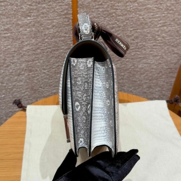 HM HRMS For Women Handbags Shoulder bags 100% lizard Constance 25