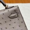 HM HRMS For Women Handbags Shoulder bags 100% KK ostrich mini kelly