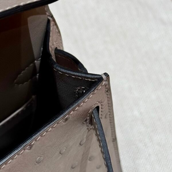 HM HRMS For Women Handbags Shoulder bags 100% KK ostrich mini kelly