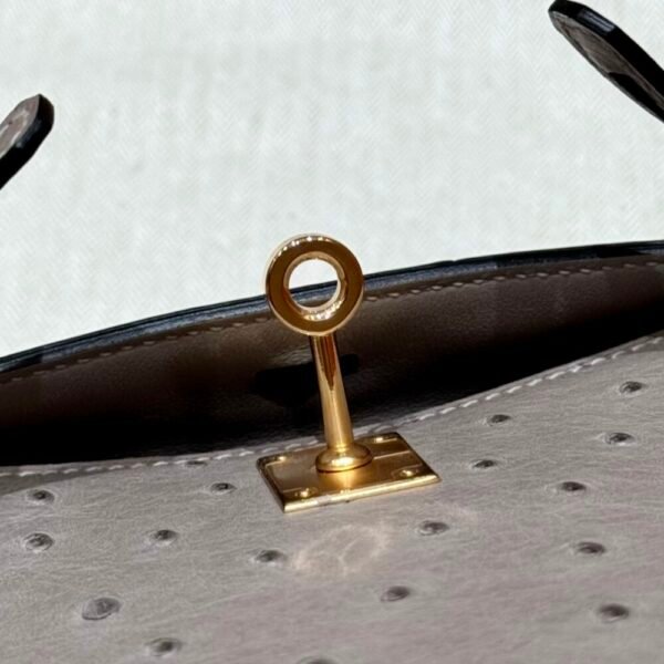 HM HRMS For Women Handbags Shoulder bags 100% KK ostrich mini kelly