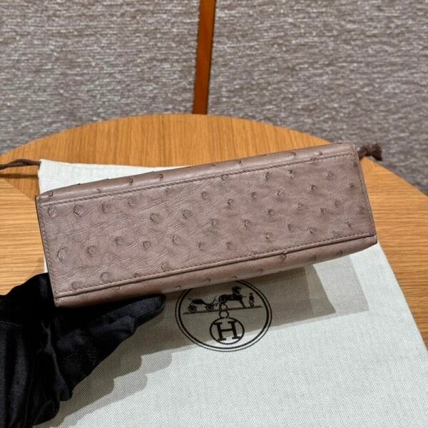 HM HRMS For Women Handbags Shoulder bags 100% KK ostrich Kelly Pochette