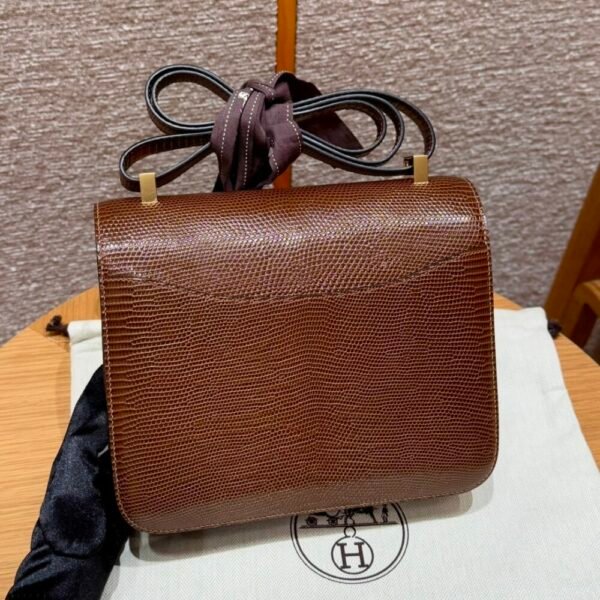 HM HRMS For Women Handbags Shoulder bags 100% lizard Constance 