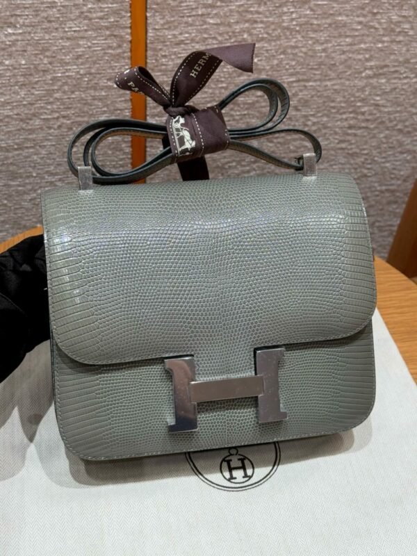 HM HRMS For Women Handbags Shoulder bags 100% Lizard Constance