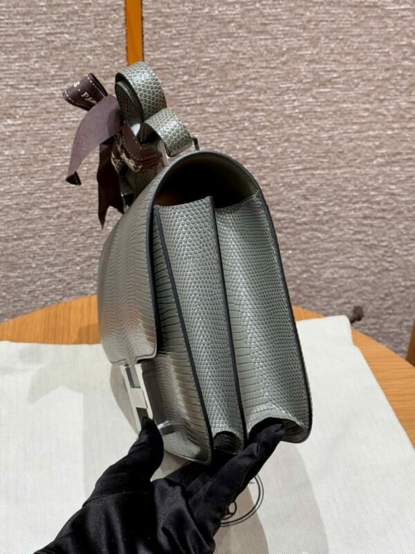 HM HRMS For Women Handbags Shoulder bags 100% Lizard Constance