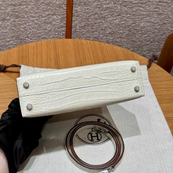 HM HRMS For Women Handbags Shoulder bags 100% alligator mini Kelly