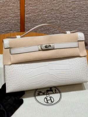 HM HRMS For Women Handbags Shoulder bags 100% alligator kelly Pochette 1