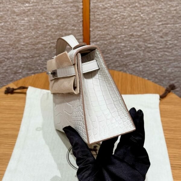 HM HRMS For Women Handbags Shoulder bags 100% alligator kelly Pochette 1