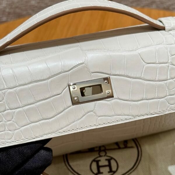 HM HRMS For Women Handbags Shoulder bags 100% alligator kelly Pochette 1