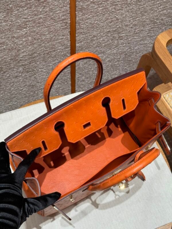 HM HRMS For Women Handbags Shoulder bags 100% KK ostrich Birkin 30