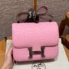 HM HRMS For Women Handbags Shoulder bags 100% KK ostrich Constance