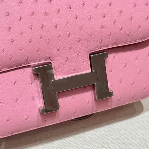 HM HRMS For Women Handbags Shoulder bags 100% KK ostrich Constance