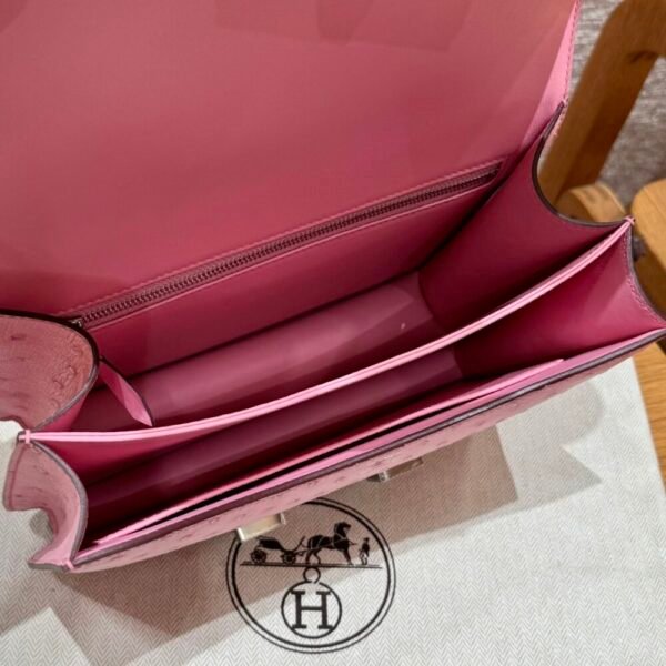 HM HRMS For Women Handbags Shoulder bags 100% KK ostrich Constance