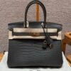 HM HRMS For Women Handbags Shoulder bags 100% Porosus Birkin 30