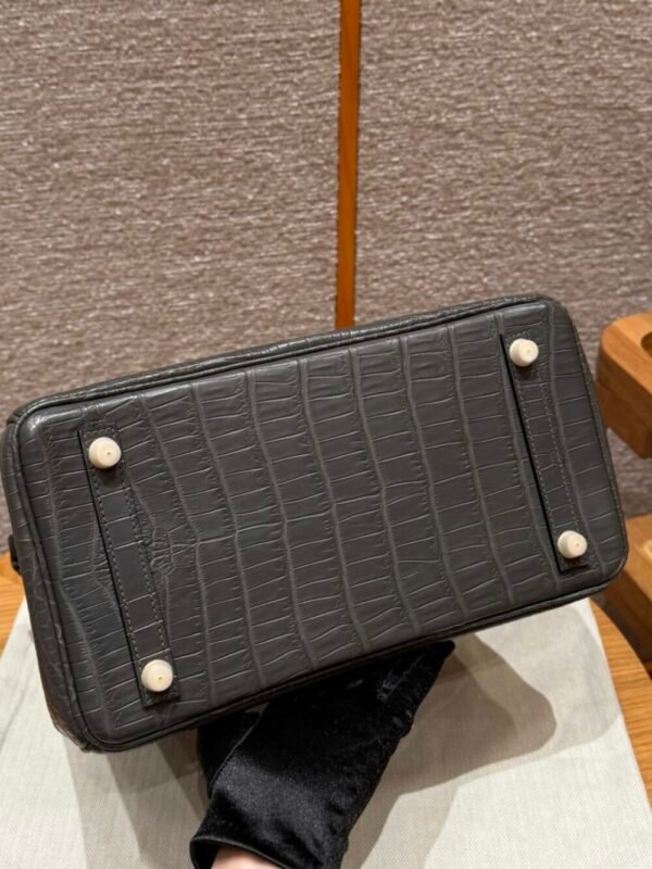 HM HRMS For Women Handbags Shoulder bags 100% Porosus Birkin 30